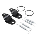 Motorcycle Exhaust Mounting Bracket Kit with Spring&Washer for Yamaha 87-06