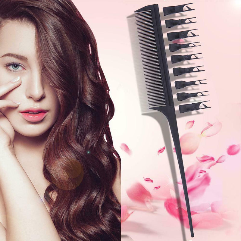 Anti Static Beauty Salon Barber Dyeing Oil Treatment Hair Comb Styling Tool