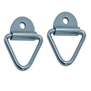Tie Down Lashing Ring & Cheat Anchor Zinc for Truck Trailers Van Boat Zinc Alloy