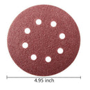 Sanding Discs 70 Pcs 8 Holes 5 Inch Sandpaper Circular Dustless Hook and Lo