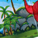 Dinosaur theme tablecloth disposable table cover for kids birthday party de OZ