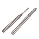 10PZS Mills Carbide Engraving Tips For PCB drilling CNC Rotary Burr 1.3 3.1
