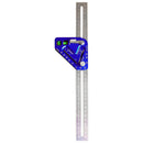 Multifunctional Woodworking Protractor Carpenter Tools Triple-cornered Rule
