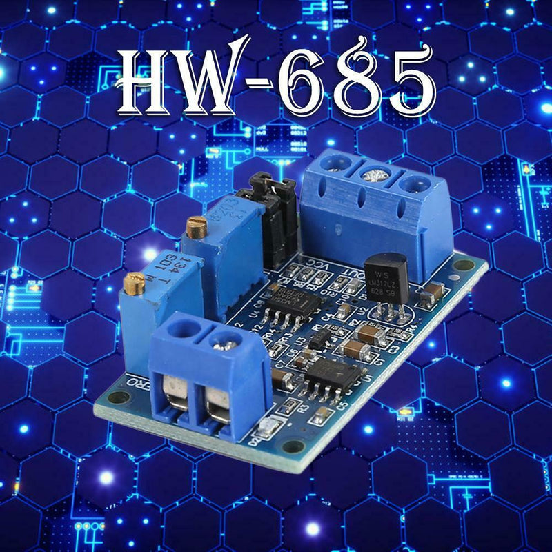 HW-685 0/4-20mA to 0-3.3/5/10V Voltage Transmitter Signal Converter Module A