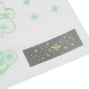 Creative Spaceship Luminous Wall Stickers DIY Kid Bedroom Fluorescent Decor A