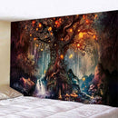 Wall Hanging Print Tapestry Beach Yoga Mat Home Decor (Style01)(200*150cm) SN9F
