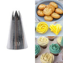Stainless Steel Pastry Nozzle Set 4pcs Nozzle Baking Pastry Cake DecoratingSEAU