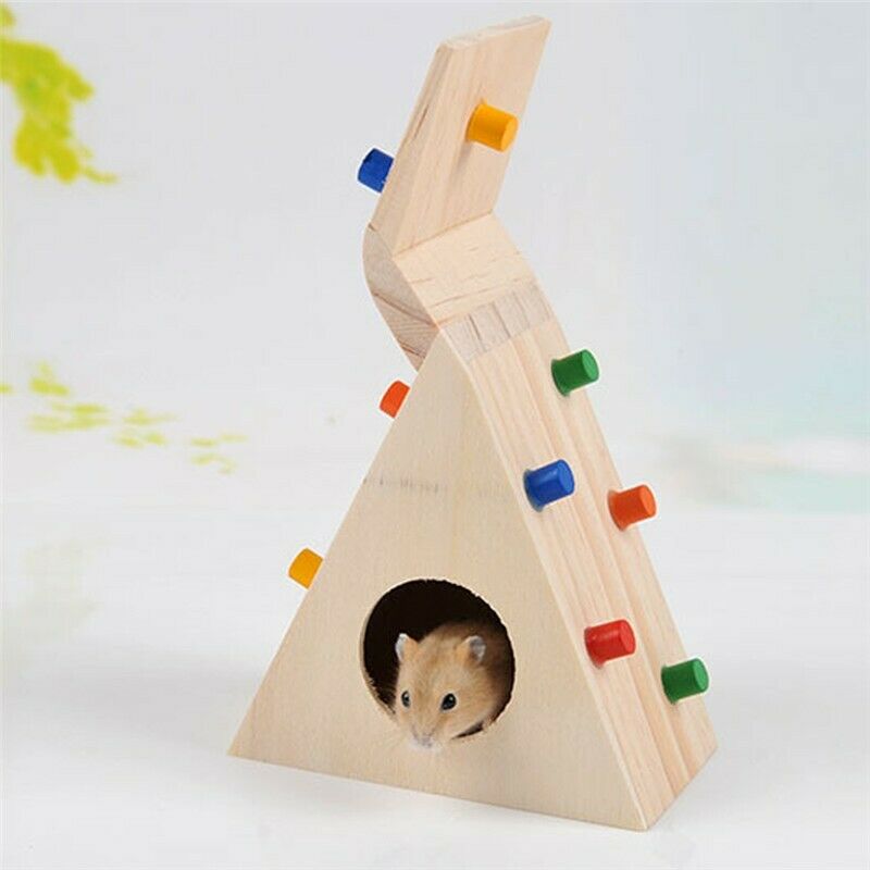 Little Pet Hamster Accessories Climbing Ladder Small Rat Supply Gerbil Mice E7A3