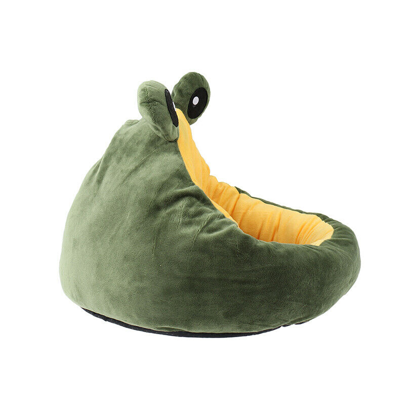 Pet  House Indoor Frog Cat Bed Warm Small Beds Portable Kitten Mat Soft CutS Hn