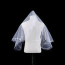 1 x Women 150cm white one layer short wedding bridal ve BgTEUS