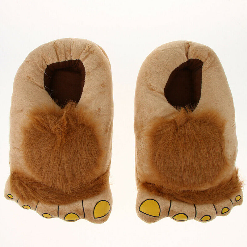 Hairy Plush  Feet Adventure Costumes Furry Adventure Slipper Gift