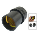 E27 Socket Black Plastic Drop Ligth Bulb Lamp Holder AC 250V 4A A7C1