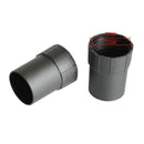 2Pcs Industrial Vacuum Cleaner Hose Connector 53/58mm Connect Hose Adapter