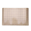 Hotel restaurant waterproof western placemat pvc plastic table cloth pad in