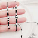 2Pcs Couple Creative Durable Bracelets I Love You Strap for Valentines Day Gift