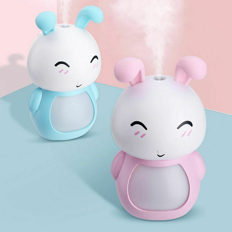 200Ml Usb Aroma Essential Oil Diffuser Ultrasonic Cool Mist Rabbit Humidifi T2E1