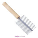 Stainless Steel Pet Dog Cat Hair Fur Double-sided Brush Comb Grooming