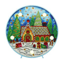 DIY Special Shaped Diamond Painting Xmas Tree Light Embroidery Home Decor
