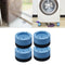 8Pcs Anti Vibration Pads Washer Dryer Machines Reduce Noise Walking 3.5cm