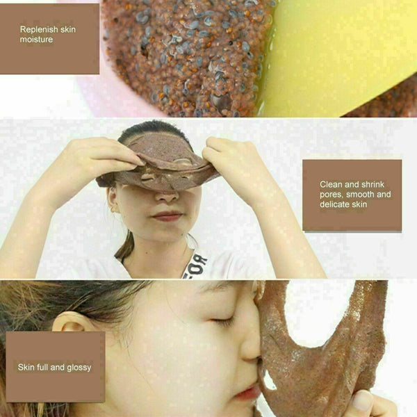 50* paper Seaweed Powder Face Bath Anti Ageing Moisturizing White K0S2