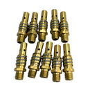 10PCS Metal 15AK Soldering Welder Torch Contact Tips
