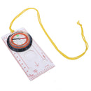 Magnifying Compass Ruler Scale Scout Hiking Camping Boating Orienteering Map FT