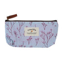 Countryside Flower Floral Pencil Pen Case Cosmetic Makeup Bag