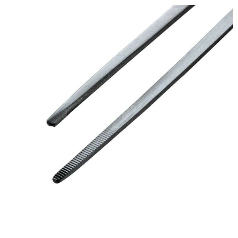 Stainless Steel Aquarium Live Plant Straight Tweezers
