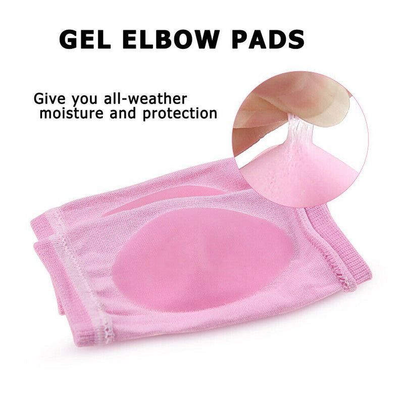 2pcs Moisturizing Gel Elbow Pads Skin Care Nursing Sleeves Protector Guard