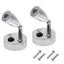 2Pcs 12V Rv Reading Light 3000K Home Warm Wall Light Led Yacht Spotlight fo