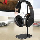 Metal Gaming Headphones Holder Support Headset Desk Display Stand (Black)