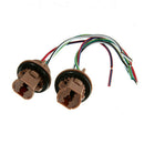 2Pcs 7443 T20 Female Brake Turn Signal Bulb holder Socket adapter Wiring&Harne3C