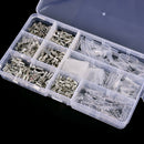 270X Female&Male Spade Connectors Wire Crimp Terminals Set 2.8Mm 4.8Mm 6.3MEBME