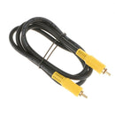 75Ohm Coaxial RCA Cable AV Video Projector TV Wire for Blu-ray /DVD 1M