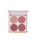 4 Color Eyeshadow Palette Makeup Cosmetics Diamond Glitter Metallic 4 Color