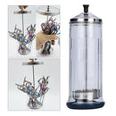 Disinfection Jar Container Sanitizing Jar for Barber Salon Scissors Nipper
