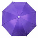 Nylon Umbrella Headwear Hat for Outdoor Fishing H7D1