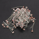 120pcs 150V 5mm Photoresistor Kit,5506 5516 5528 5537 5539 5549, GL5506 GL5