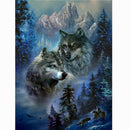 Forest Wolf 5D Diamond Full Diamond Painting Cross Stitch Diamond Embroider