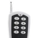 2x 1000m Long Range 8 Channels 433MHz RF Wireless Remote Control Transmitter,