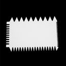 7Pcs Plastic Cake Comb Edge Scraper Baking Cutter Smoother Icing Dough Edger Set