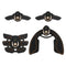 Electric Abdomen Abs Arm Hip Body Muscle Toner Belt Trainer ABS Stimulator