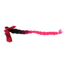 Helmet Braids Gradient Ramp Ponytail Motorcycle Helmet PC Fiber Hair 24"