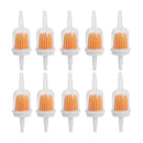 10pcs/lot Universal Car Oil Filter Petrol Gas Gasoline Liquid Fuel Filter