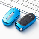 1 PC Mirror TPU Remote Key Cover Case Shell Fit for Jeep Chrysler Renegade Dodge