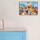 5D DIY Full Drill Diamond Painting Cute Animals Cross Stitch Embroidery (5)