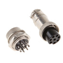 GX16 8 Pins Metal Waterproof Aviation Connector Plug & Socket