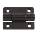 2 x Zink Alloy Adjustable Torque Position Control Hinge with 4 Holes 45x34mm