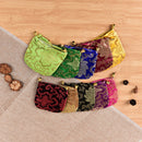 10X Chinese Handmade Mix Colors Silk Bag Coin Purse Gift Jewelry Bags Pouches Z