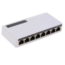 6Port SPoE Fast Switch with 2 LAN Uplink IEEE802.3/802.3u 10/100Mbps